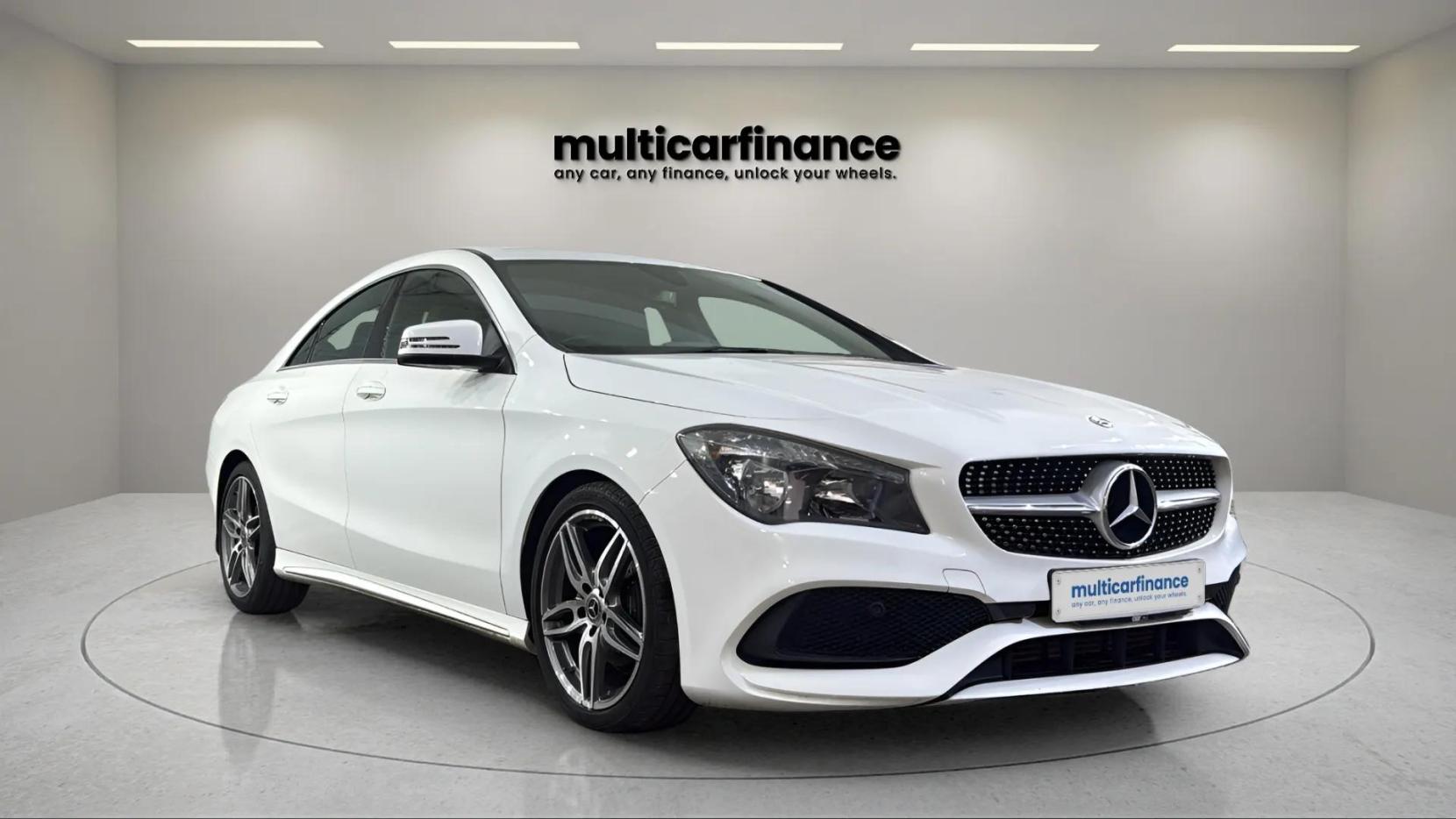 Mercedes-Benz CLA 1.6 CLA180 AMG Line Edition Coupe 4dr Petrol 7G-DCT Euro 6 (s/s) (122 ps)