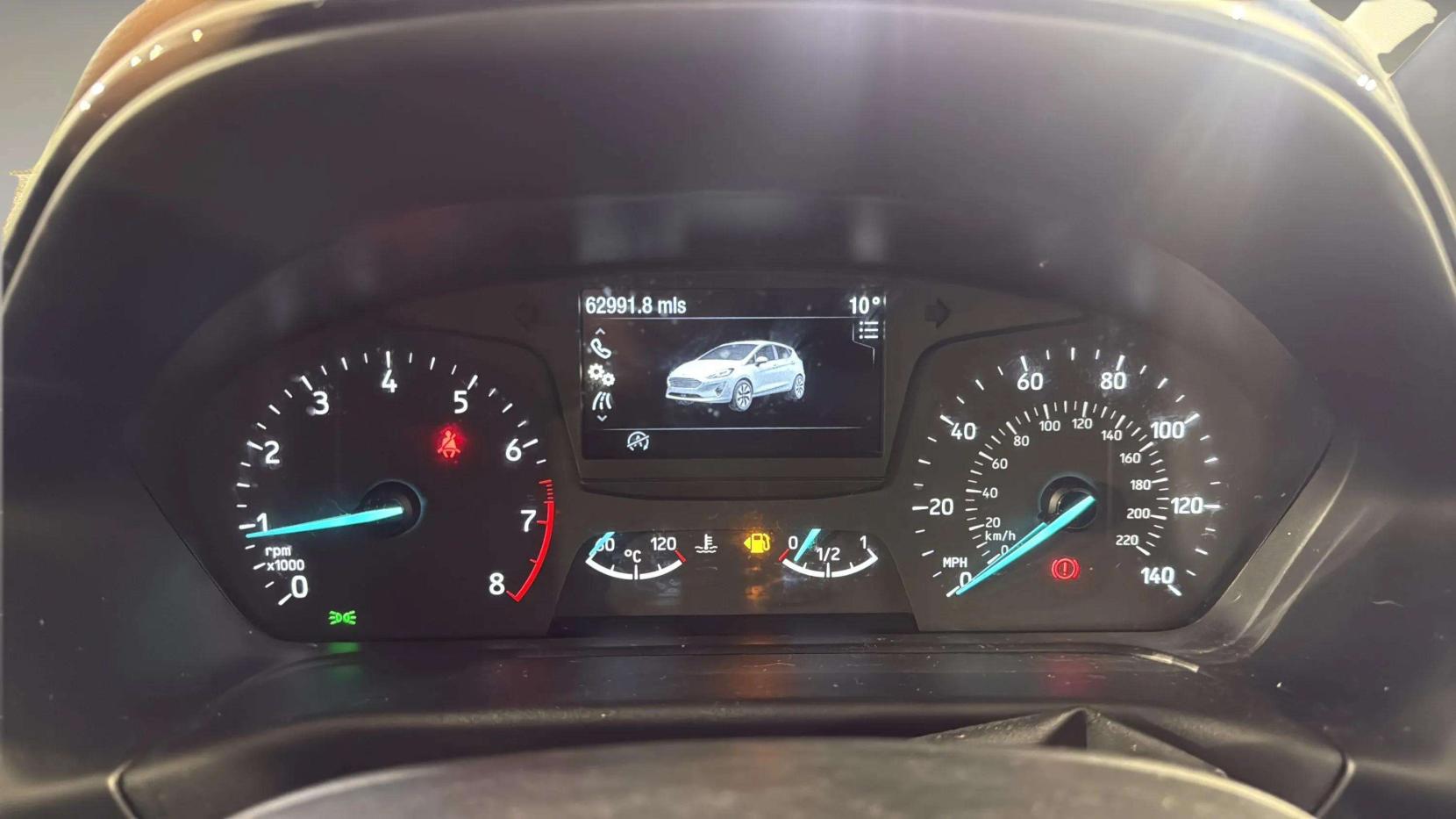 Ford Fiesta 1.0T EcoBoost GPF Zetec Hatchback 5dr Petrol Manual Euro 6 (s/s) (100 ps)